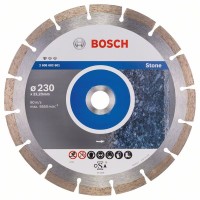 Алмазный диск Standard for Stone 230x22,23x2,3x10 мм Bosch 2608602601 Алмазный диск Standard for Stone 230x22,23x2,3x10 мм Bosch 2608602601
