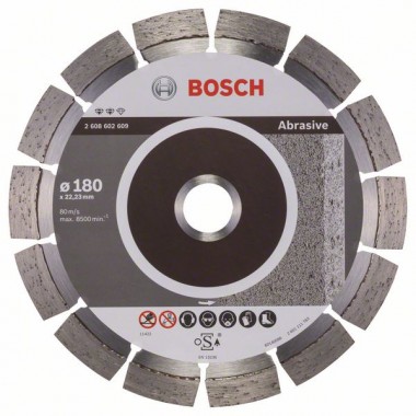 Алмазный диск Expert for Abrasive 180x22,23x2,4x12 мм Bosch 2608602609