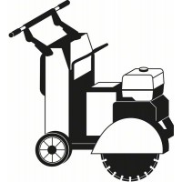 Алмазный диск Standard for Asphalt 300x20/25,40x2,8x10 мм Bosch 2608602624
