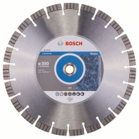 Алмазный диск Best for Stone 350x20,00+25,40x3,2x15 мм Bosch 2608602648