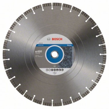 Алмазный диск Best for Stone 450x25,40x3,8x12 мм Bosch 2608602650