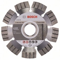 Алмазный диск Best for Concrete 115x22,23x2,2x12 мм Bosch 2608602651