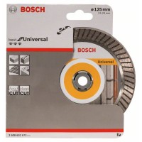 Алмазный диск Best for Universal Turbo 125x22,23x2,2x12 мм Bosch 2608602672