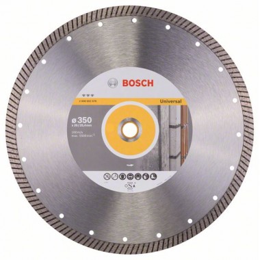 Алмазный диск Best for Universal Turbo 350x20,00+25,40x3,2x12 мм Bosch 2608602678