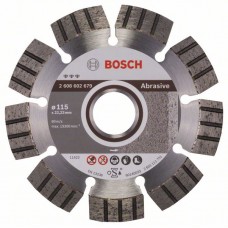 Алмазный диск Best for Abrasive 115x22,23x2,2x12 мм Bosch 2608602679