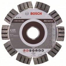 Алмазный диск Best for Abrasive 125x22,23x2,2x12 мм Bosch 2608602680