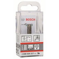 Алмазная фреза Best for Ceramic 6,35 мм; D 7,4 мм; L 35 Bosch 2608620217