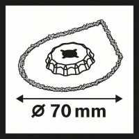 Насадка для удаления строительного раствора Carbide-RIFF AVZ 70 RT4 70 мм Bosch 2608661757