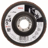 Лепестковый шлифкруг X581 Best for Inox 115x22,23 мм, 40 Bosch 2608608267