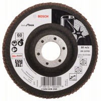 Лепестковый шлифкруг X581 Best for Inox 115x22,23 мм, 60 Bosch 2608608268