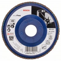 Лепестковый шлифкруг X581 Best for Inox 115x22,23 мм, 40 Bosch 2608608271