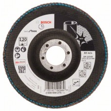 Лепестковый шлифкруг X581 Best for Inox 125x22,23 мм, 120 Bosch 2608608275