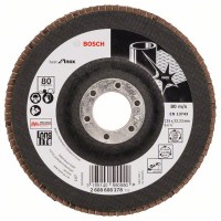 Лепестковый шлифкруг X581 Best for Inox 125x22,23 мм, 80 Bosch 2608608278
