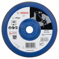 Лепестковый шлифкруг X581 Best for Inox 180x22,23 мм, 80 Bosch 2608608294