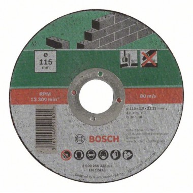 Отрезной круг прямой по камню C 30 S BF Bosch 2609256328
