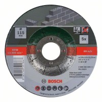 Набор из 5 отрезных кругов, выпукл., по камню C 30 S BF Bosch 2609256334