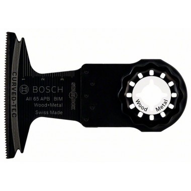 Погружное пильное полотно BIM AII 65 APB Wood and Metal 40x65 мм Bosch 2608661781