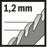 Пильное полотно T 121 AF Speed for Metal Bosch 2608636700