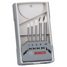 Набор из 5 сверл для керамических плиток CYL-9 Ceramic 4,0; 5,0; 6,0; 8,0; 10,0 мм Bosch 2608587169
