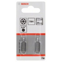 Насадка-бита T8H Security-Torx Extra Hart T8H, 25 мм Bosch 2608522007