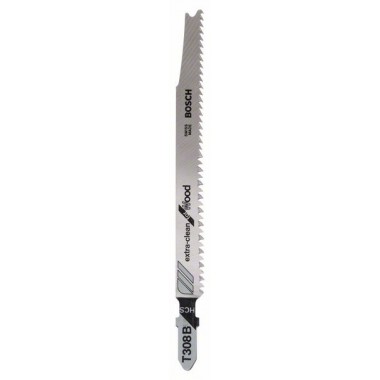 Пильное полотно HCS, T 308 B Extra-clean for Wood Bosch 2609256A05