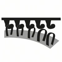 Набор из 5 шлифлистов для эксцентриковых шлифмашин 115, 40 Bosch 2609256A15