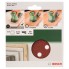 Набор из 5 шлифлистов для эксцентриковых шлифмашин 115, 60 Bosch 2609256A16
