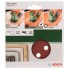Набор из 5 шлифлистов для эксцентриковых шлифмашин 115, 120 Bosch 2609256A18