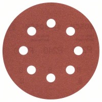 Набор из 5 шлифлистов для эксцентриковых шлифмашин 115, 240 Bosch 2609256A20