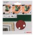 Набор из 6 шлифлистов для эксцентриковых шлифмашин 115,60; 120; 240 Bosch 2609256A21