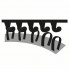 Набор из 5 шлифлистов для эксцентриковых шлифмашин 125, 60 Bosch 2609256A23