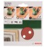 Набор из 5 шлифлистов для эксцентриковых шлифмашин 125, 240 Bosch 2609256A27
