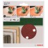 Набор из 5 шлифлистов для эксцентриковых шлифмашин 150, 40 Bosch 2609256A29