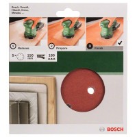 Набор из 5 шлифлистов для эксцентриковых шлифмашин 150, 180 Bosch 2609256A33