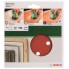 Набор из 5 шлифлистов для эксцентриковых шлифмашин 150, 240 Bosch 2609256A34