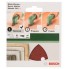 Набор из 5 шлифлистов для дельташлифмашин 93, 60 Bosch 2609256A49