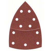 Набор из 10 шлифлистов для мультишлифмашин 102x62,93, 120 Bosch 2609256A64