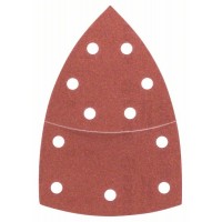 Набор из 10 шлифлистов для мультишлифмашин 102x62,93, 180 Bosch 2609256A65
