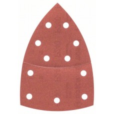 Набор из 10 шлифлистов для мультишлифмашин 102x62,93, 240 Bosch 2609256A66
