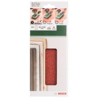 Набор из 10 шлифлистов для виброшлифмашин 93x230, 60 Bosch 2609256A95