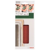Набор из 10 шлифлистов для виброшлифмашин 93x230, 80 Bosch 2609256A96
