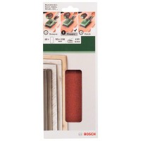 Набор из 10 шлифлистов для виброшлифмашин 93x230, 120 Bosch 2609256B11