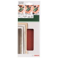 Набор из 10 шлифлистов для виброшлифмашин 93x230, 180 Bosch 2609256B12