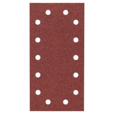 Набор из 10 шлифлистов для виброшлифмашин 115x230, 80 Bosch 2609256B21