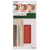 Набор из 10 шлифлистов для виброшлифмашин 115x230, 240 Bosch 2609256B24