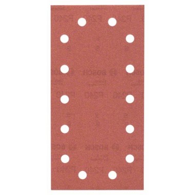 Набор из 10 шлифлистов для виброшлифмашин 115x230, 240 Bosch 2609256B24