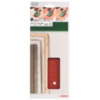 Набор из 10 шлифлистов для виброшлифмашин 115x280, 60 Bosch 2609256B27
