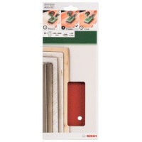 Набор из 10 шлифлистов для виброшлифмашин 115x280, 120 Bosch 2609256B29
