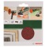 Набор из 5 шлифлистов для угловых шлифмашин 115, 40 Bosch 2609256B36