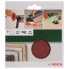Набор из 5 шлифлистов для угловых шлифмашин 115, 80 Bosch 2609256B38
